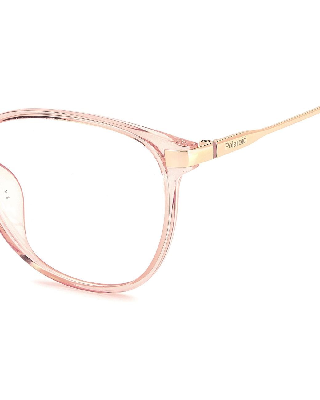 Polaroid Black Pld D489/G 35J Optical Frames Plastic Round