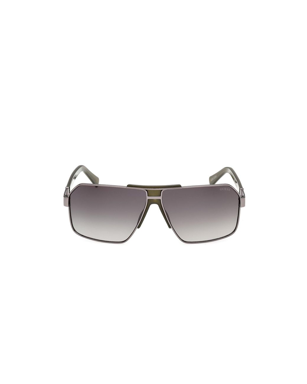 Guess Black Gu00305 08P Sunglasses Metal Squared Normal for men
