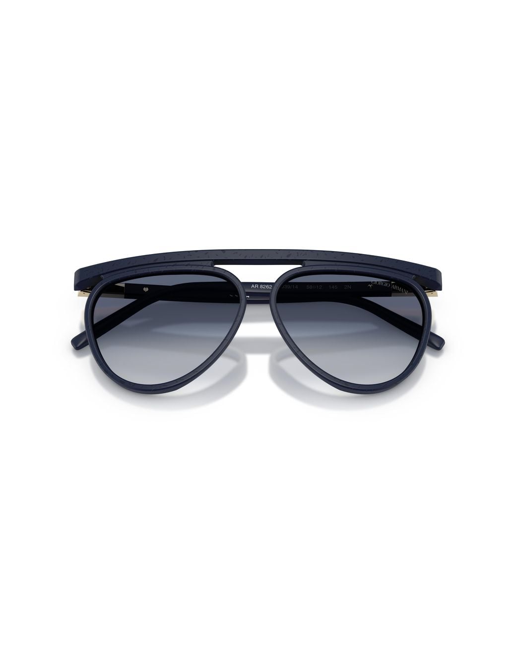Giorgio Armani Black Ar8262 603914 Sunglasses Acetate Pilot Normal Nuanced