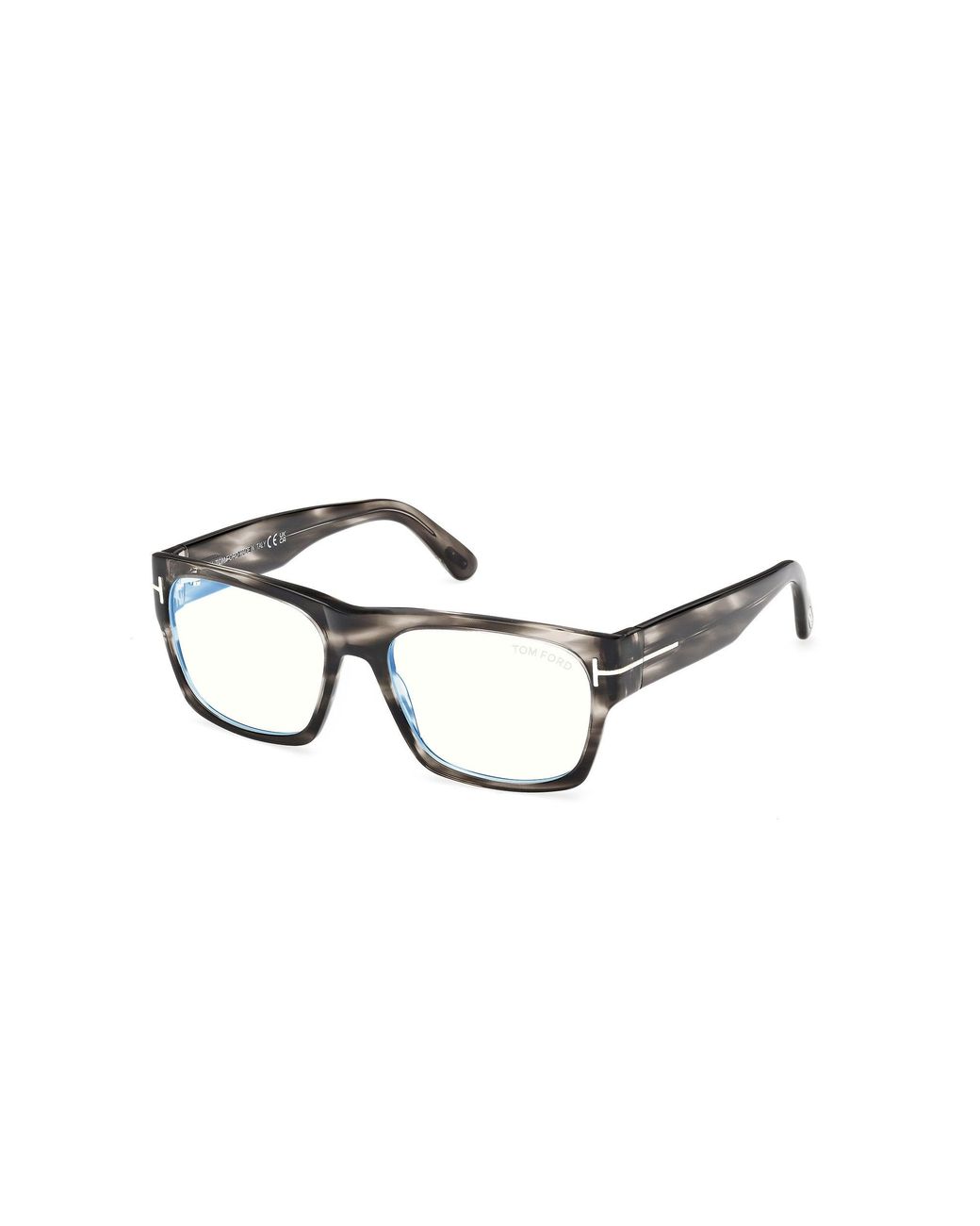 Tom Ford Black Ft6035-B 056 Optical Frames Acetate Squared Normal for men