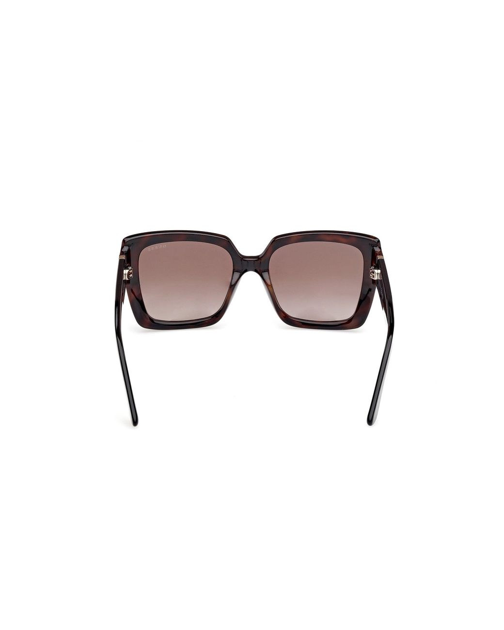 Guess Black Gu00200 52F Sunglasses Injected Marrone Squared Normal Sfumato
