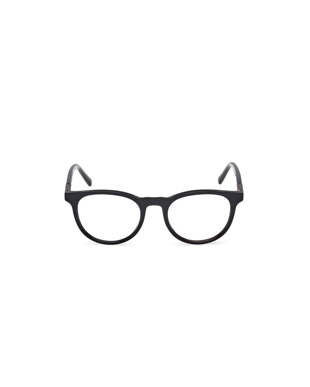 Timberland Black Tb50071 001 Optical Frames Acetate Round Normal for men