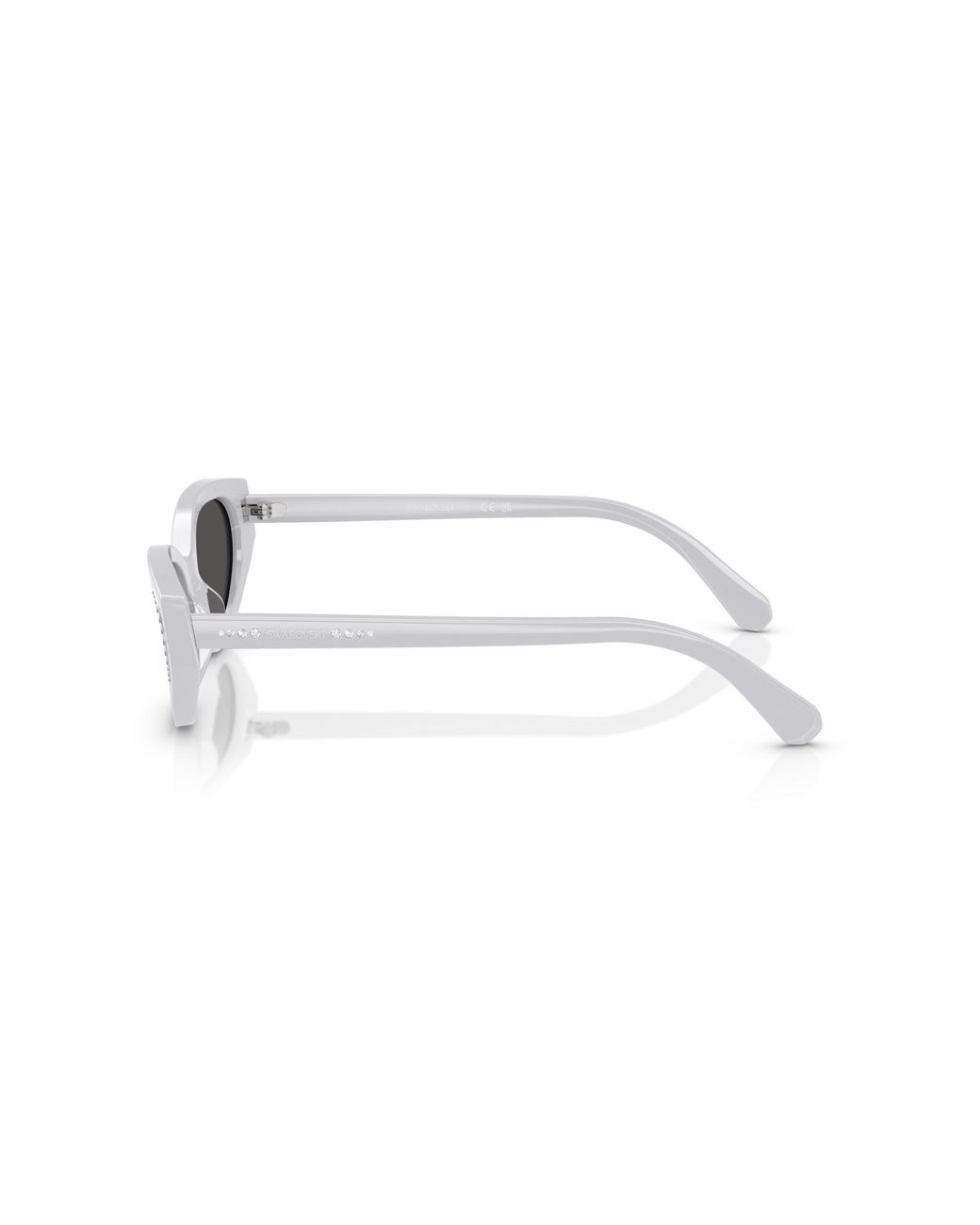 Swarovski Black Sk6030 106087 Sunglasses Acetate Round Normal