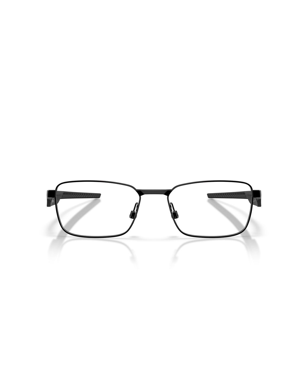 Oakley Black Ox3140 Steakhouse 314001 Optical Frames Metal Transparent Squared Normal