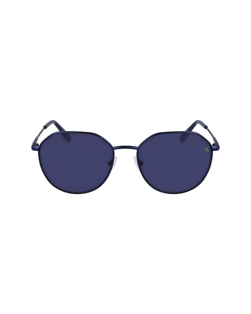 Calvin Klein Black Ckj23201S 400 Sunglasses Metal Round Normal Normal
