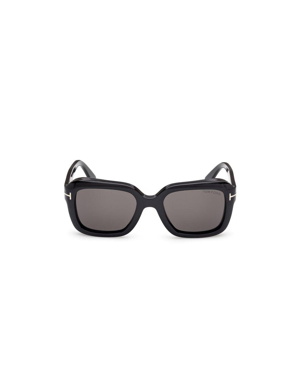 Tom Ford Black Ft1283 Natalia-02 01A Sunglasses Acetate Smoke Squared Normal