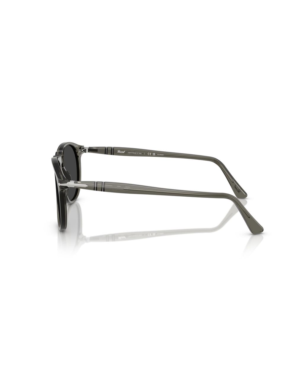 Persol Black Po9649S 110348 Sunglasses Acetate Pilot Polarized for men