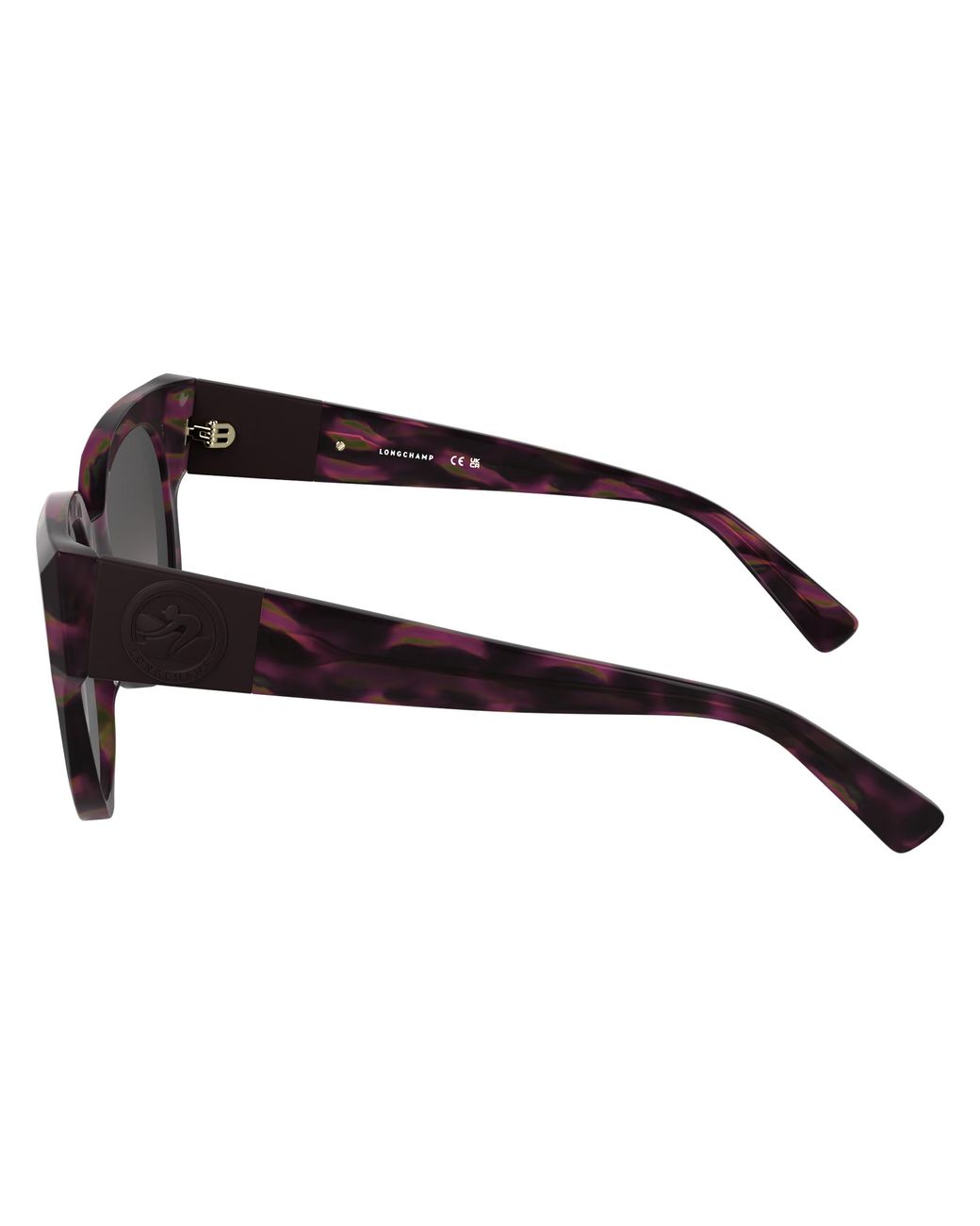 Longchamp Black Lo779S 234 Sunglasses Acetate Round Normal