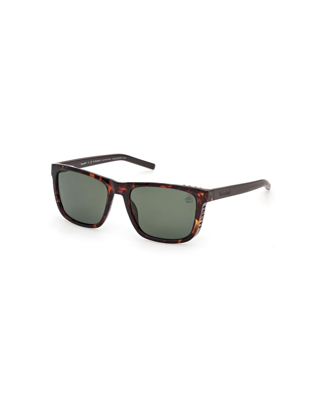 Timberland Black Tb00086 52R Sunglasses Injected Squared Polarized for men