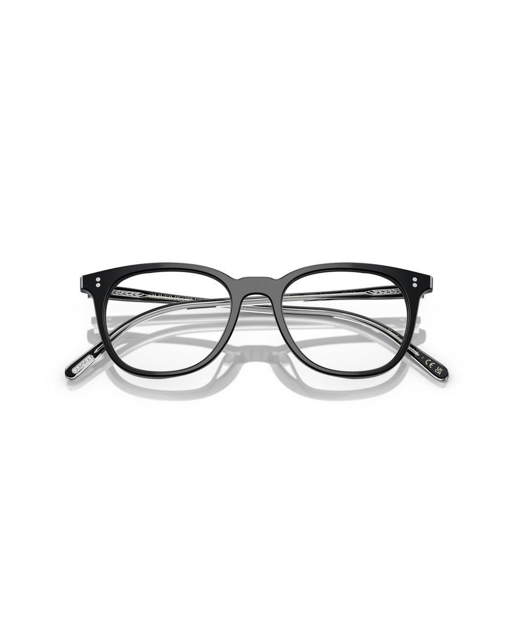 Oliver Peoples Black Ov5538U Josianne 1005 Optical Frames Acetate Transparent Pillow Normal