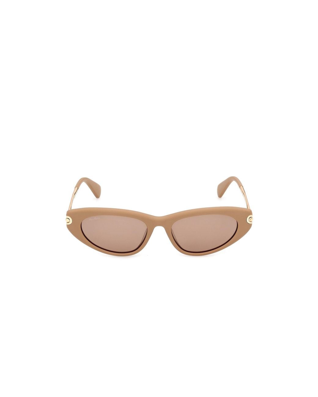 Max Mara Black Mm0214 46E Sunglasses Acetate Squared Normal