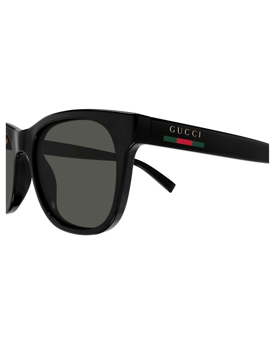 Gucci Black Gg1985S 001 Sunglasses Injected Round for men