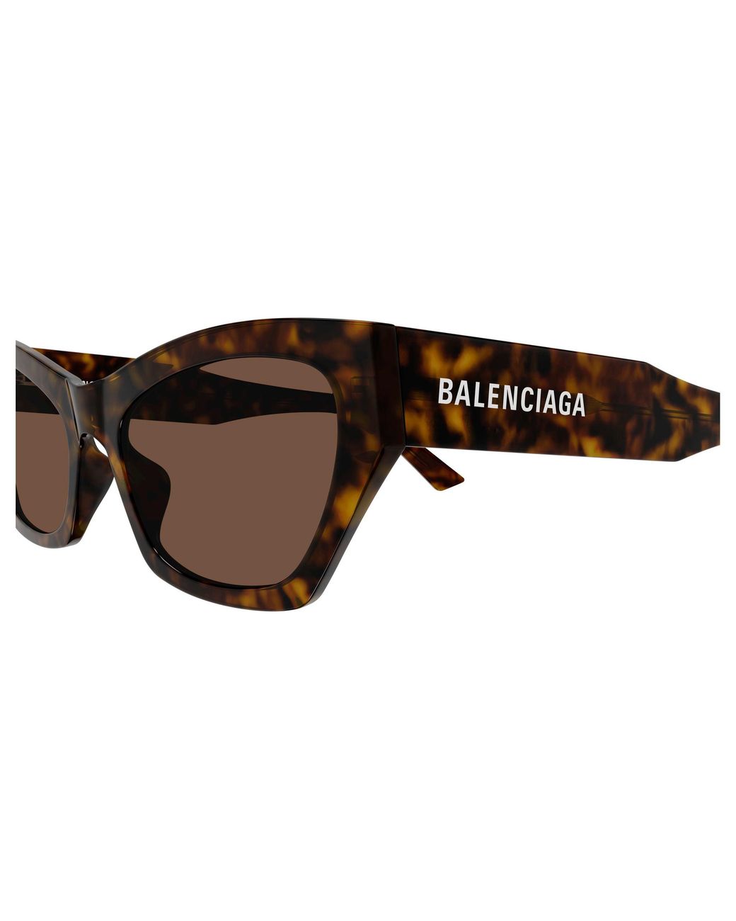 Balenciaga Black Bb0447S 002 Sunglasses Acetate Cat Eye