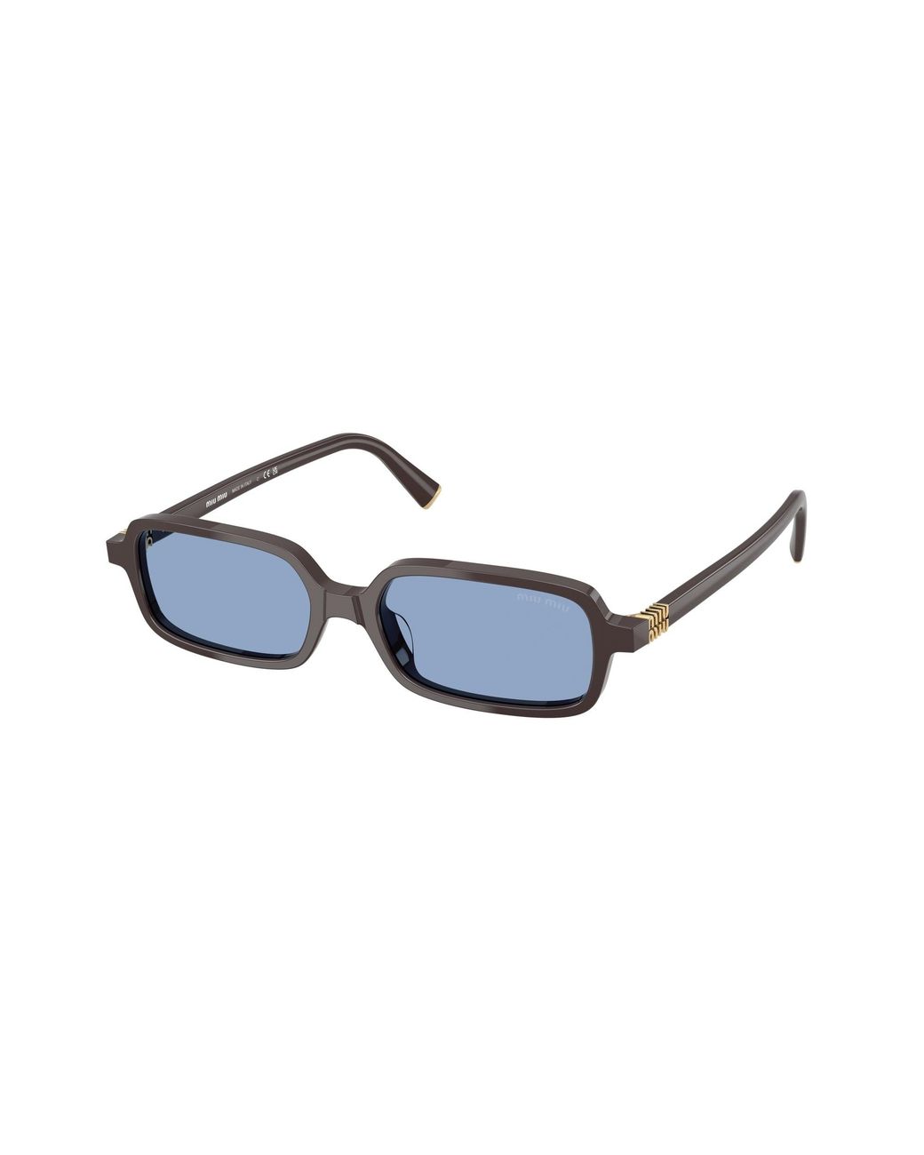 Miu Miu Black Mu 11Zs 22C60O Sunglasses Acetate Squared Normal