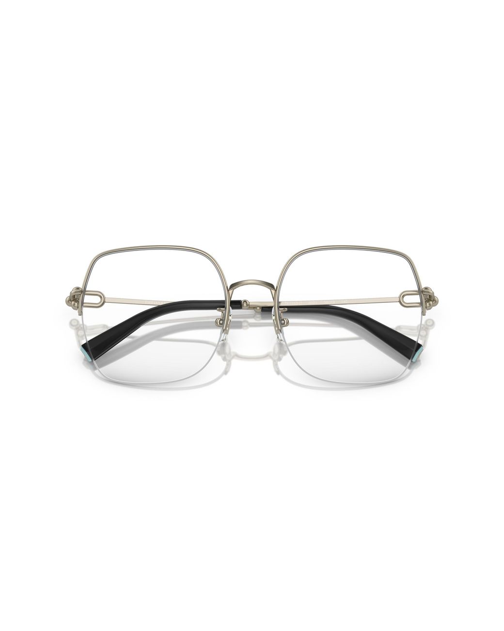 Tiffany & Co Black Tf1153D 6021 Optical Frames Metal Squared Normal