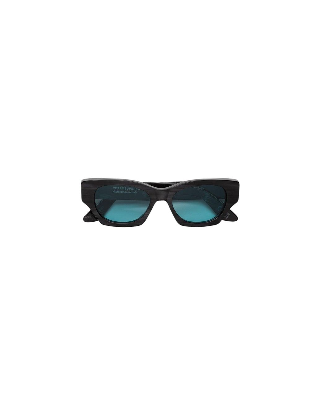 Retrosuperfuture Black 8Fh Tono Fiammato Sunglasses Acetate Cat Eye Normal