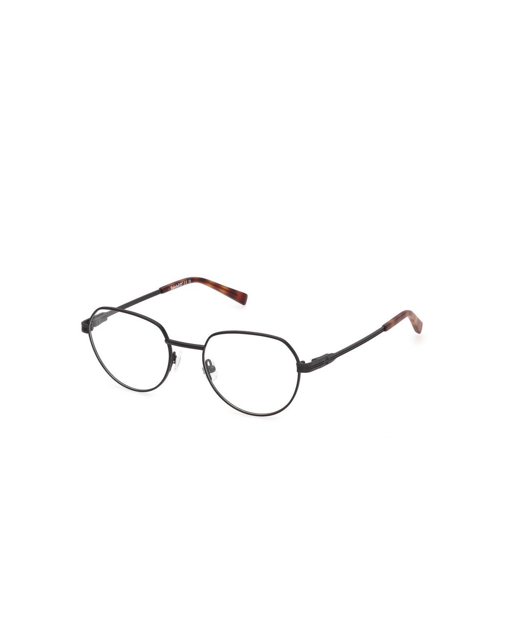 Timberland Black Tb50121 2 Optical Frames Metal Round Normal for men