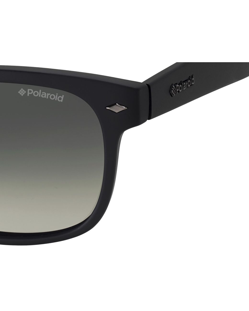 Polaroid Black Pld 1015/S Dl5/Lb Sunglasses Plastic Squared Polarized for men
