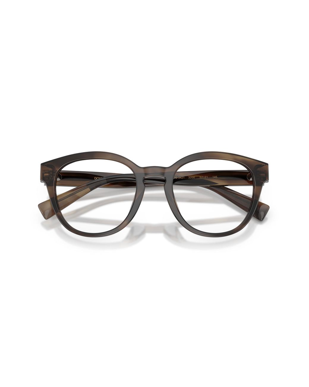Dolce & Gabbana Black Dg3421 3200 Optical Frames Acetate Pantos Normal for men