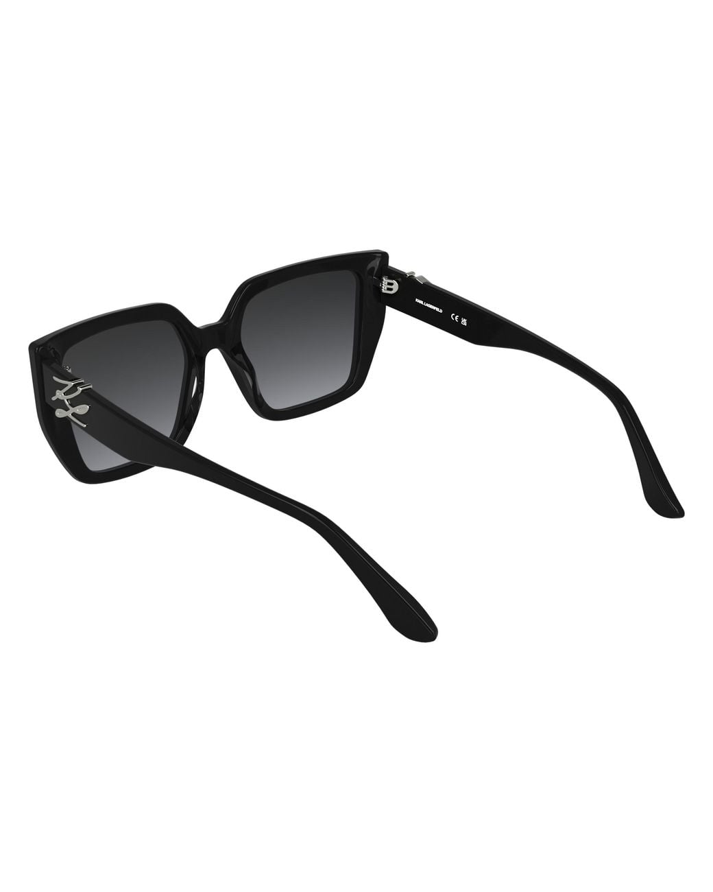 Karl Lagerfeld Black Kl6221S 001 Sunglasses Acetate Cat Eye Normal