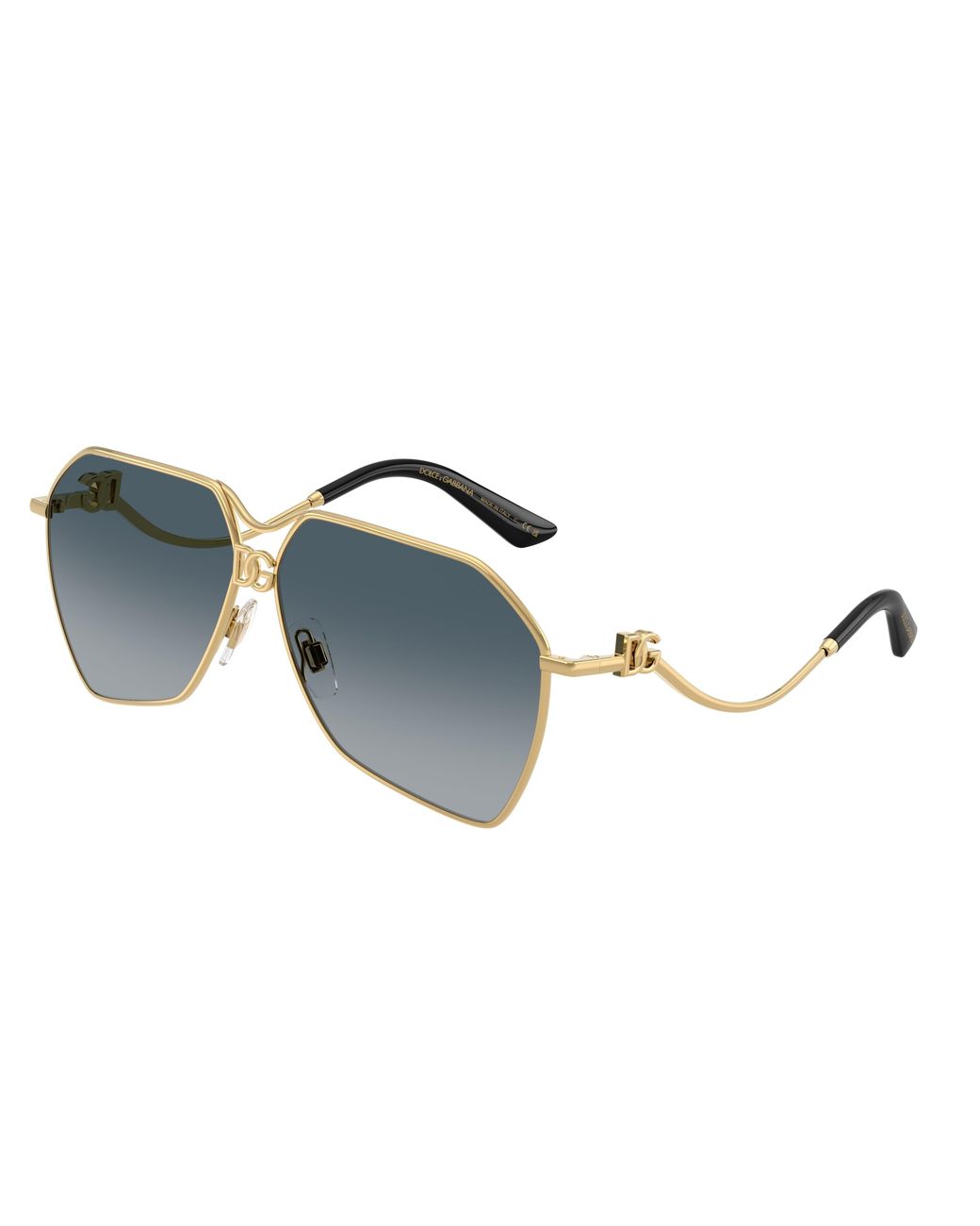 Dolce & Gabbana Black Dolce & Gabbana Dg2326 Aviator Sunglasses