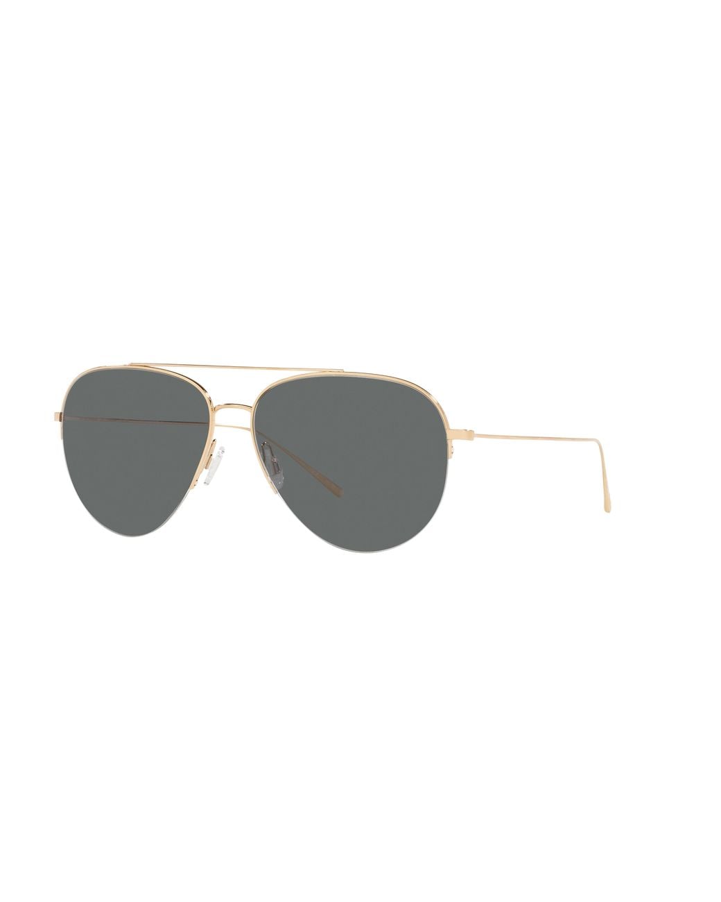 Oliver Peoples Black Ov1303St Cleamons 529281 Sunglasses Titanium Pilot Polarized