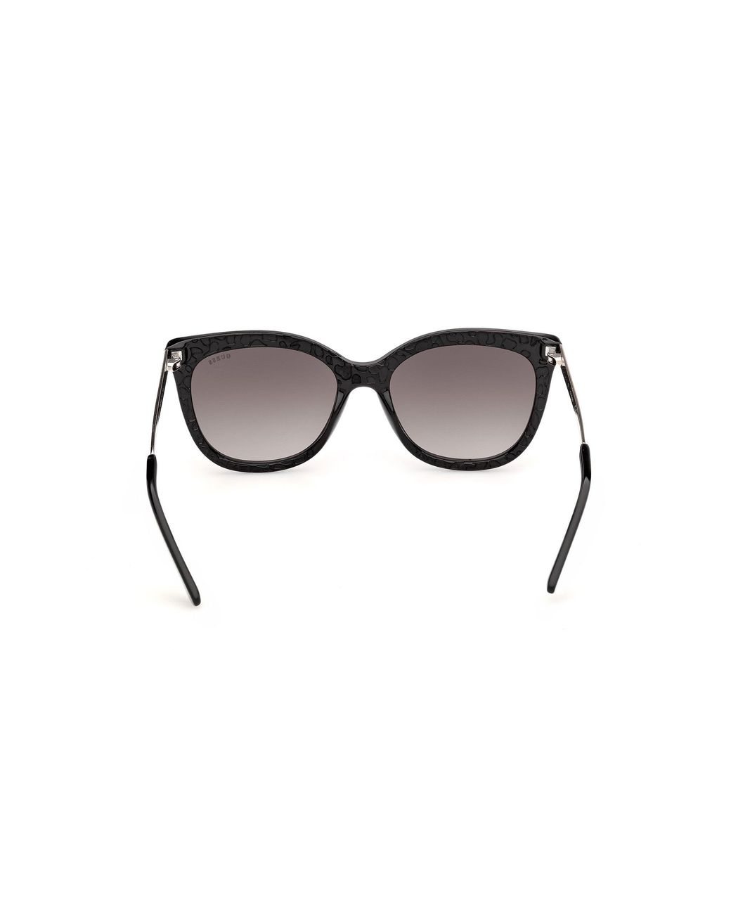Guess Black Gu00354 01F Sunglasses Injected Cat Eye Normal