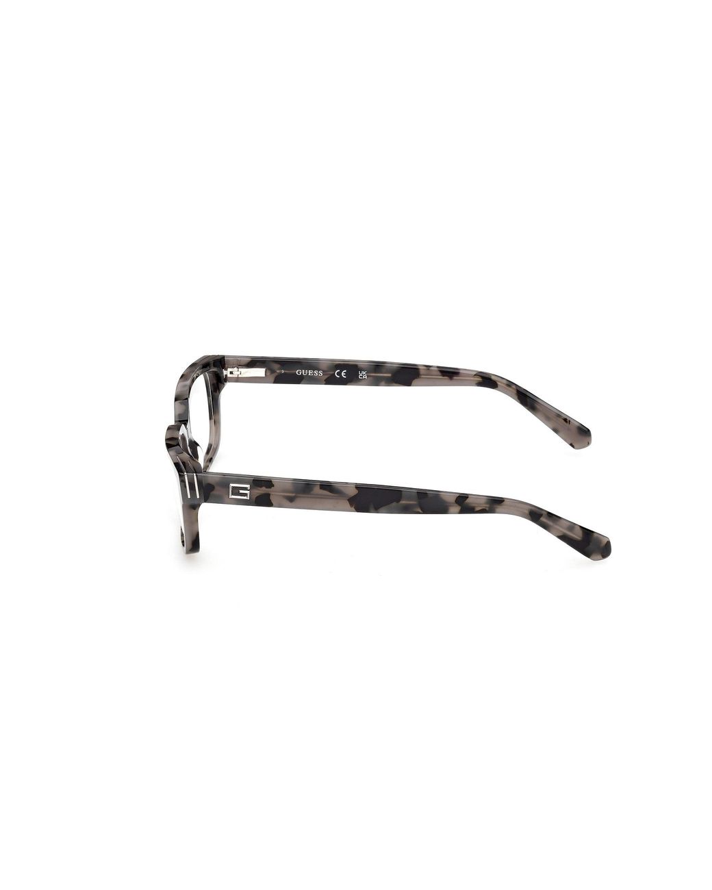 Guess Black Gu50329 020 Optical Frames Acetate Squared Normal for men