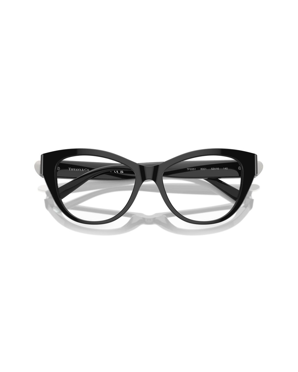 Tiffany & Co Black Tf2251 8001 Optical Frames Acetate Transparent Cat Eye Normal