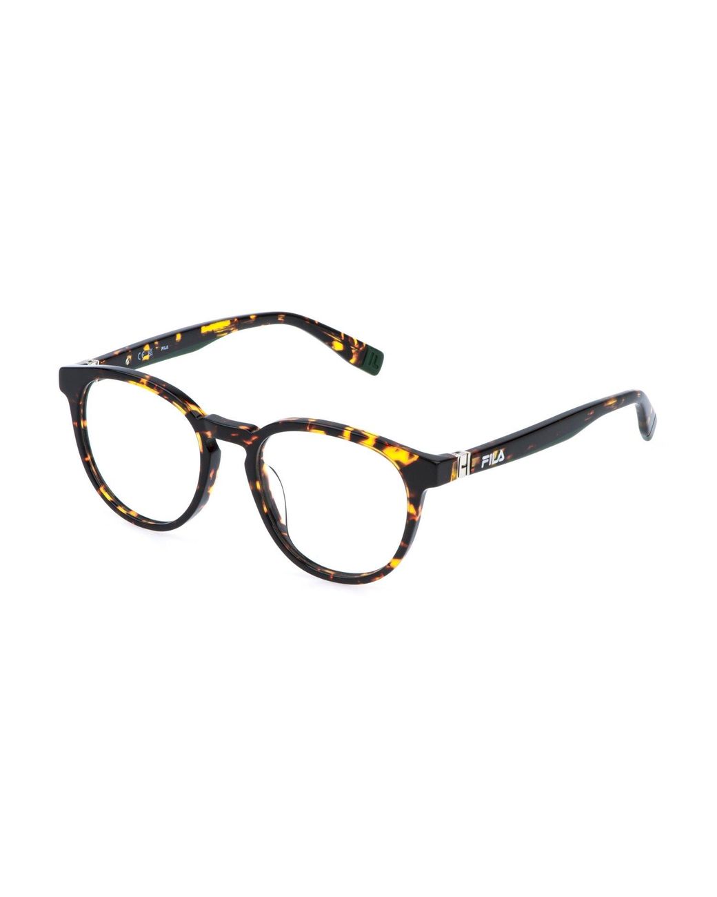 Fila Black Vfi989 0Z62 Optical Frames Acetate Pantos for men