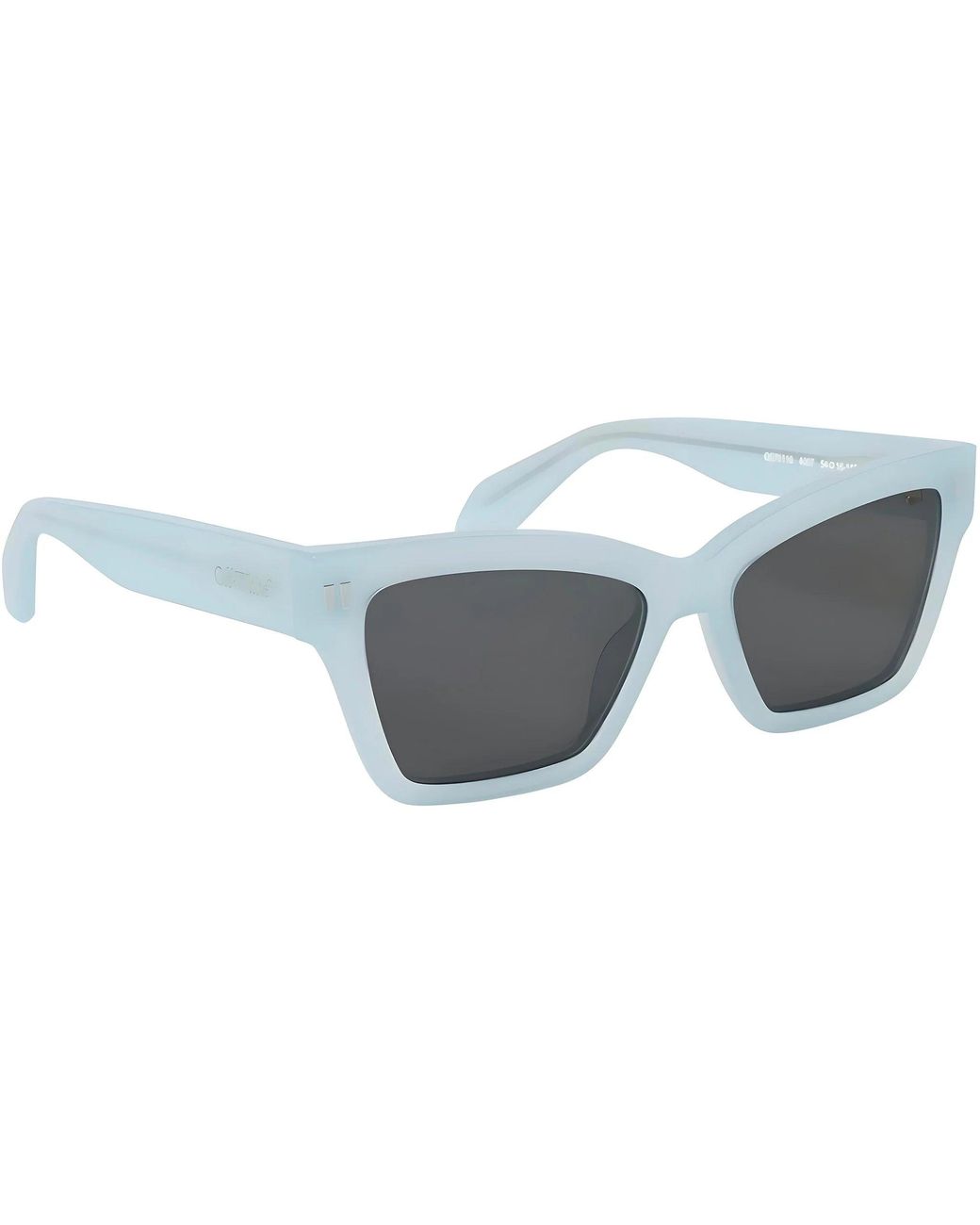 Off-White c/o Virgil Abloh Black Oeri110 Cincinnati 4007 Ligh Sunglasses Acetate Squared