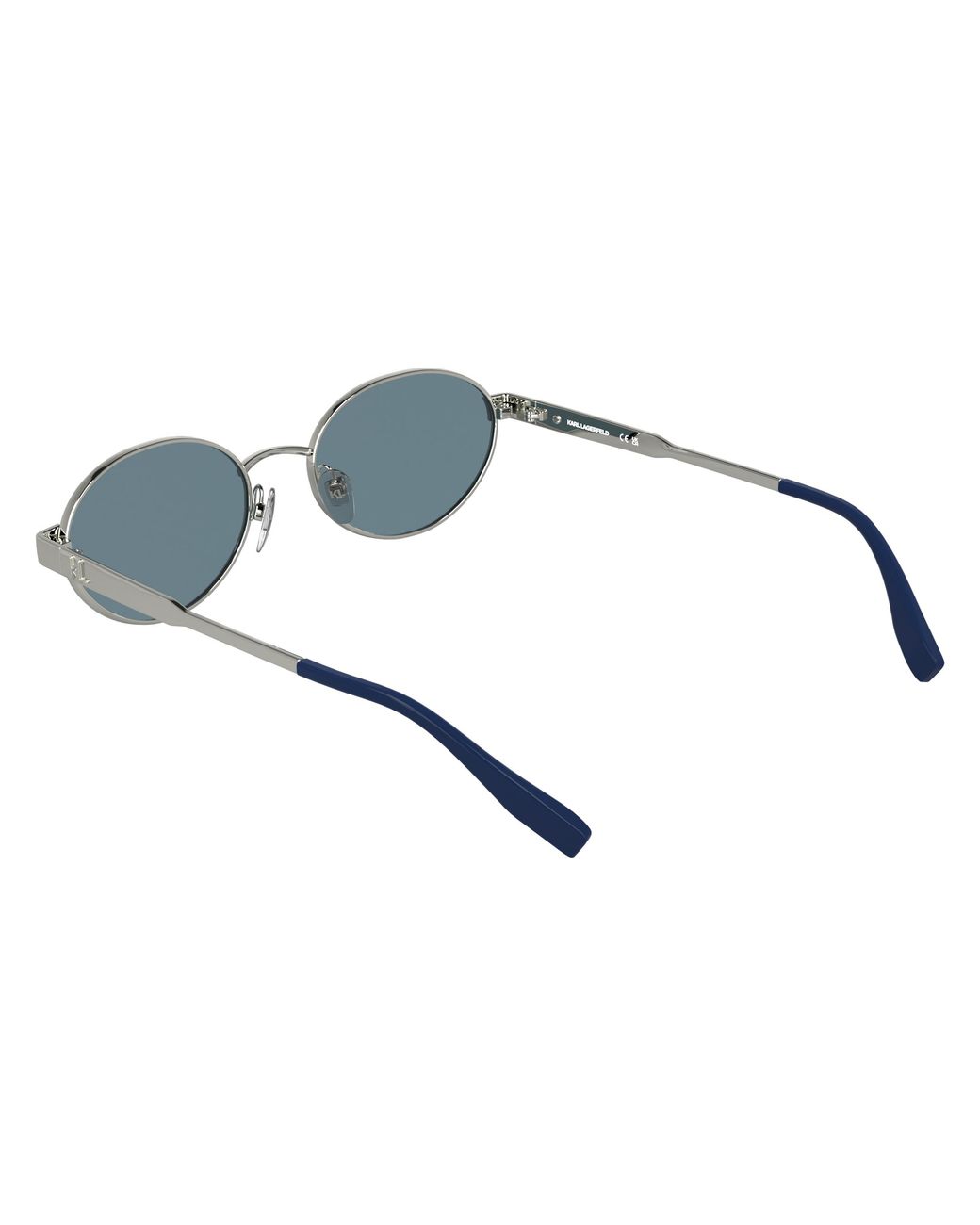 Karl Lagerfeld Black Kl366S 040 Sunglasses Metal Round Normal