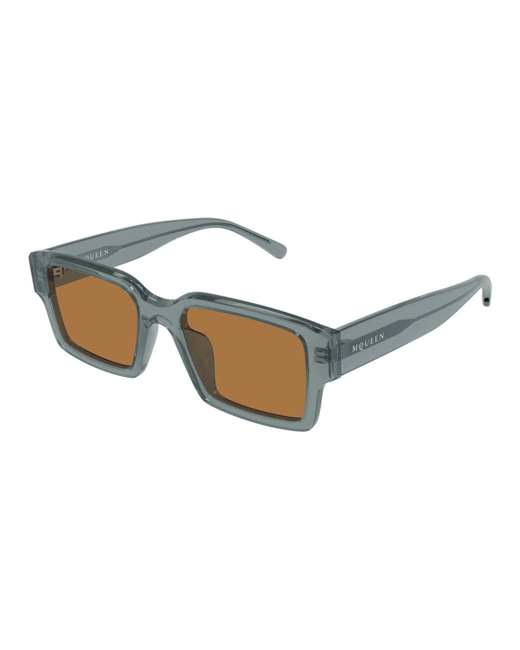 McQueen Black Am0579S 004 Sunglasses Acetate Squared for men