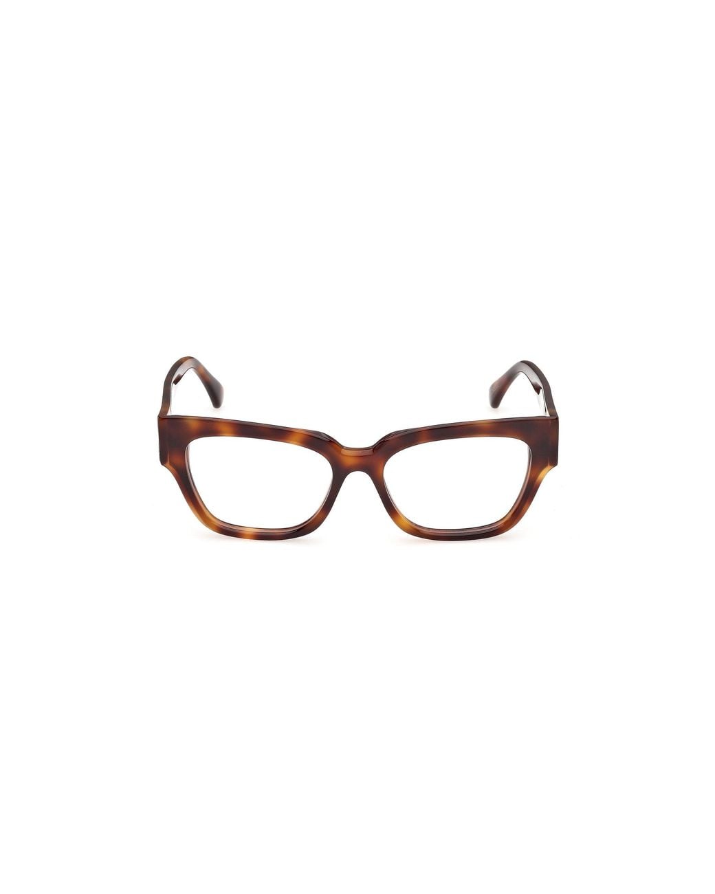Max Mara Black Mm5259 52 Optical Frames Acetate Squared Normal