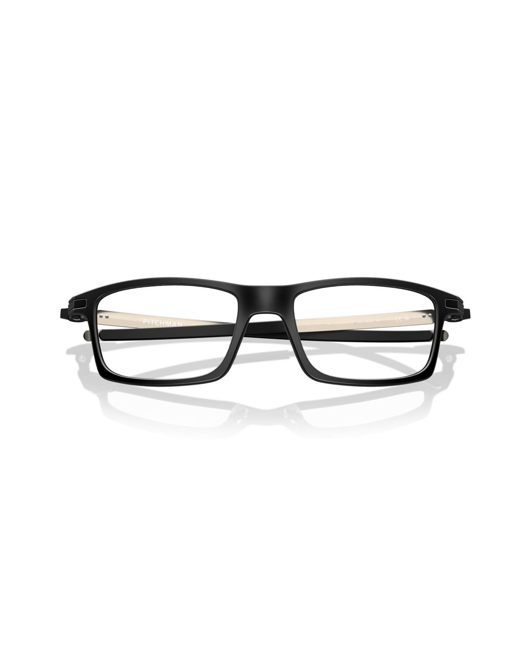 Oakley Black Ox8050 Pitchman 805001 Optical Frames Plastic Squared for men