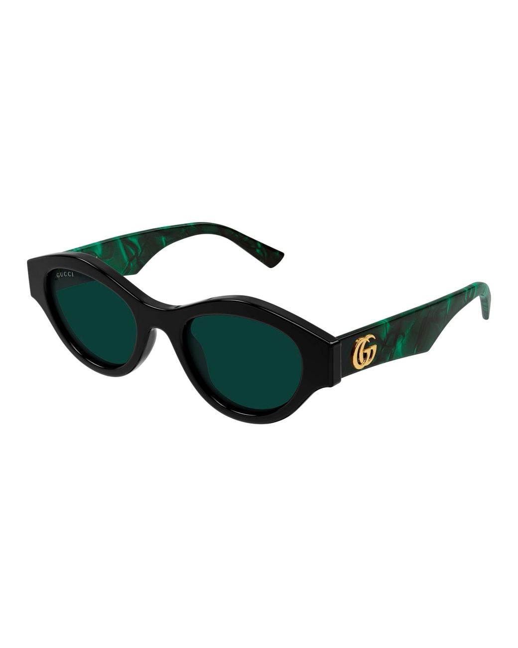 Gucci Black Gg2207S 003 Sunglasses Acetate Cat Eye