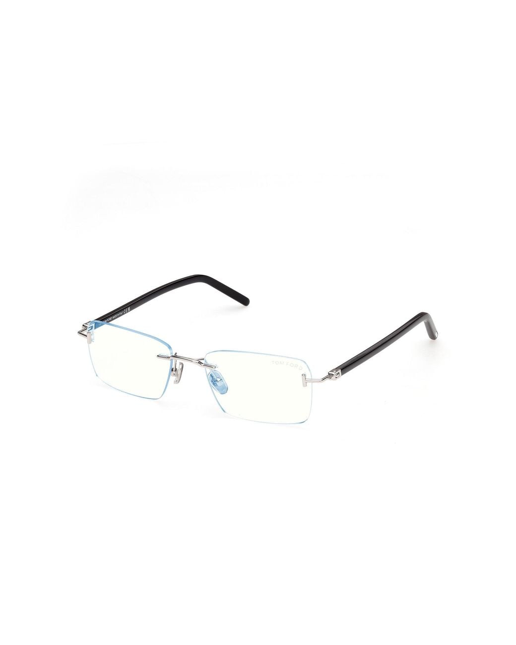 Tom Ford Black Ft6210-B 16 Optical Frames Metal Squared Normal for men