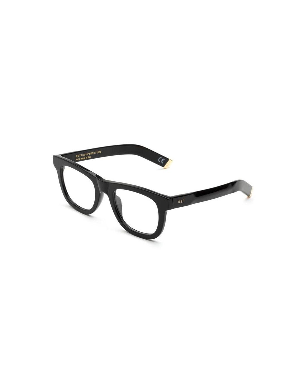 Retrosuperfuture Black Si8 Ciccio Optical Nero L Optical Frames Acetate Squared