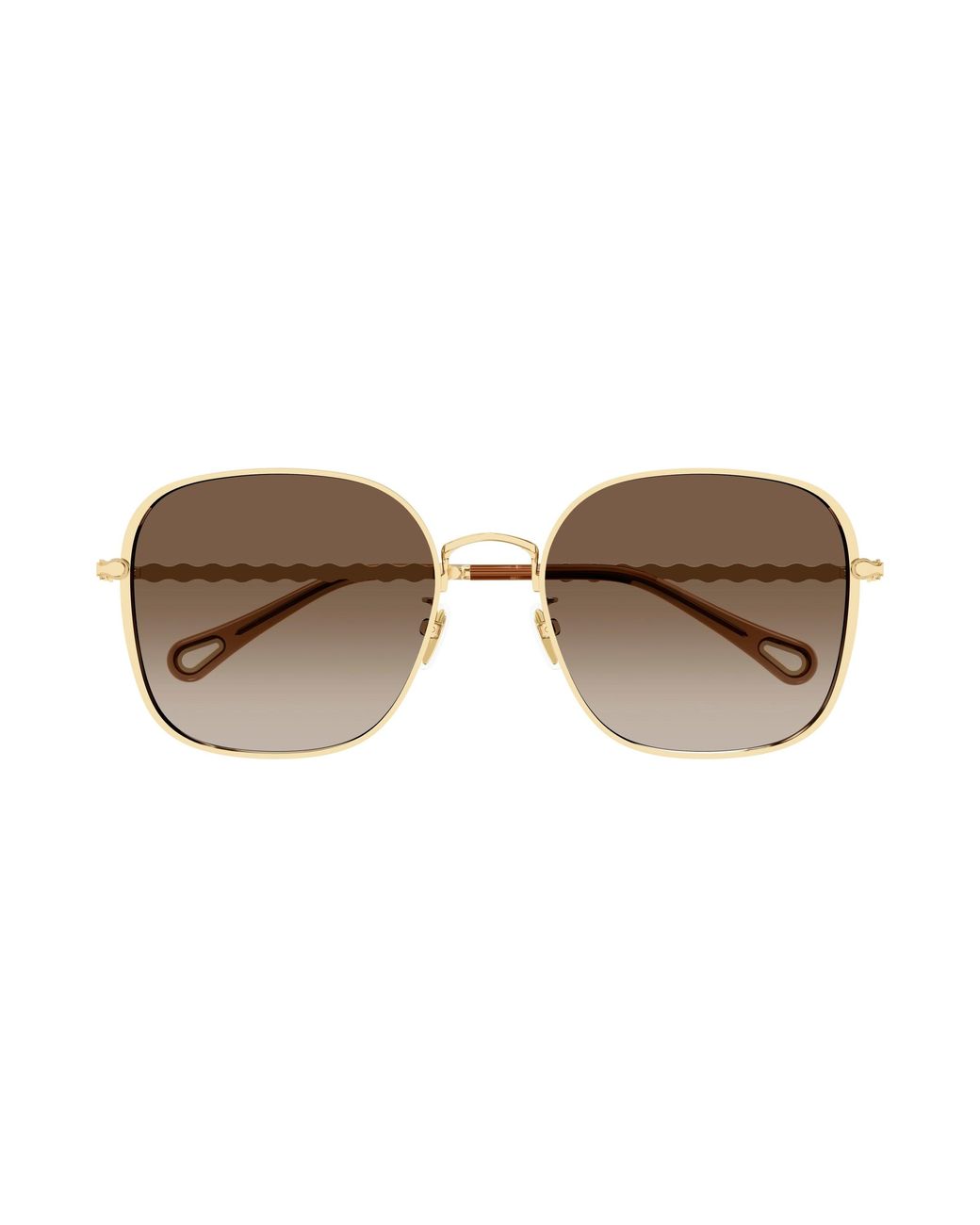 Chloé Black Ch0255Sk 003 Sunglasses Metal Squared