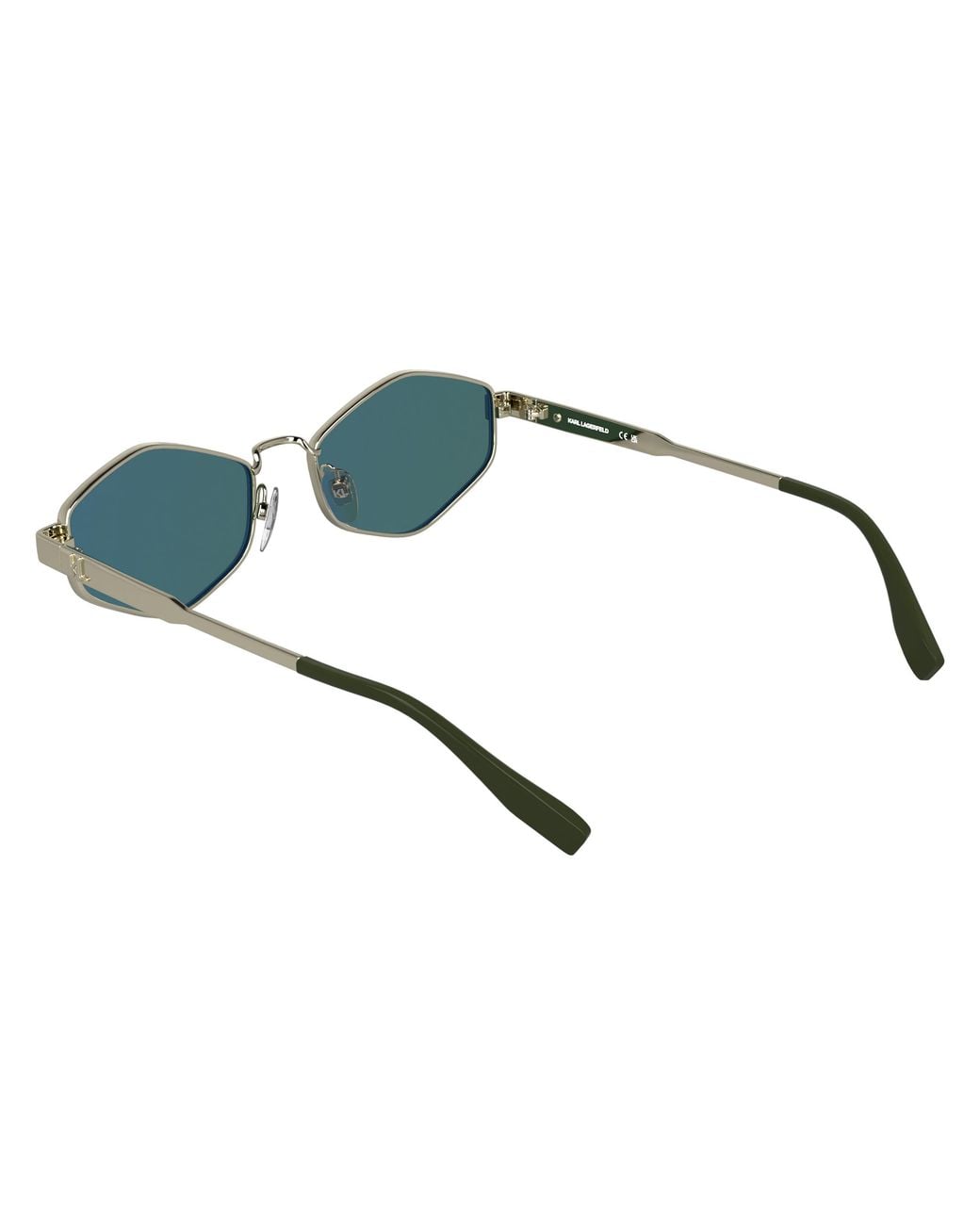 Karl Lagerfeld Black Kl365S 712 Sunglasses Metal Cat Eye Normal