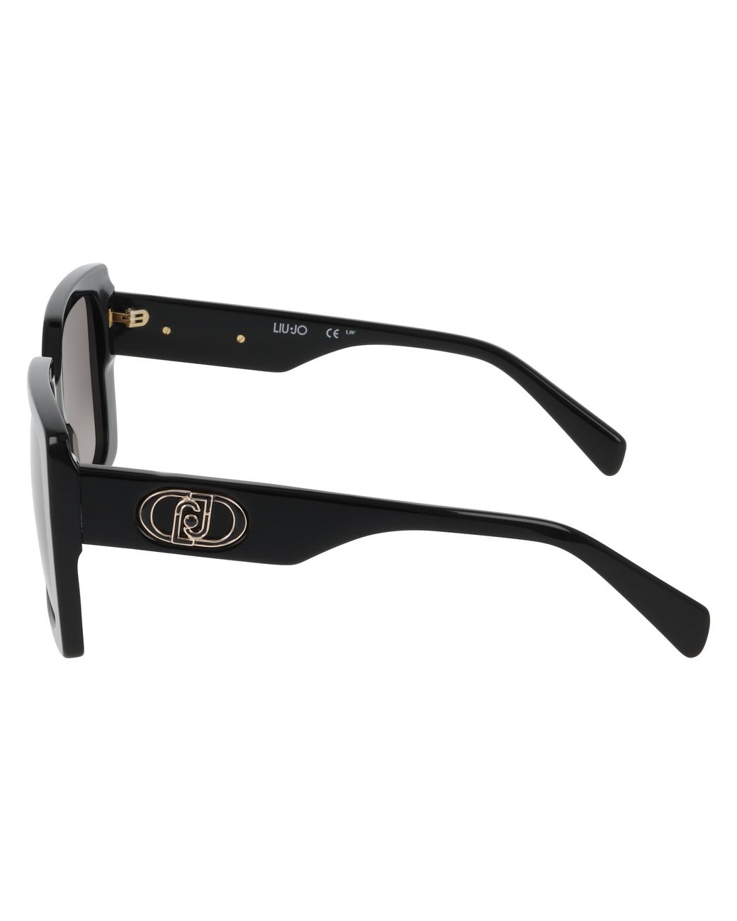Liu Jo Black Lj816S 001 Sunglasses Acetate Squared Normal