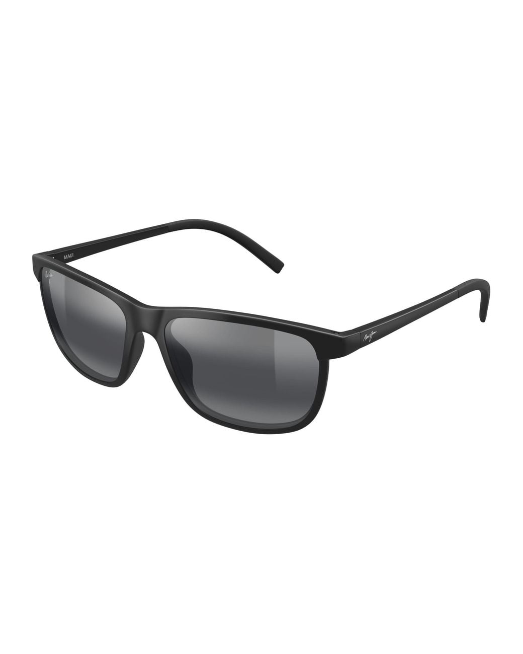 Maui Jim Black Mj0811S 017 Occhiali Da Sole Bio-Iniettato Grigio Squadrata