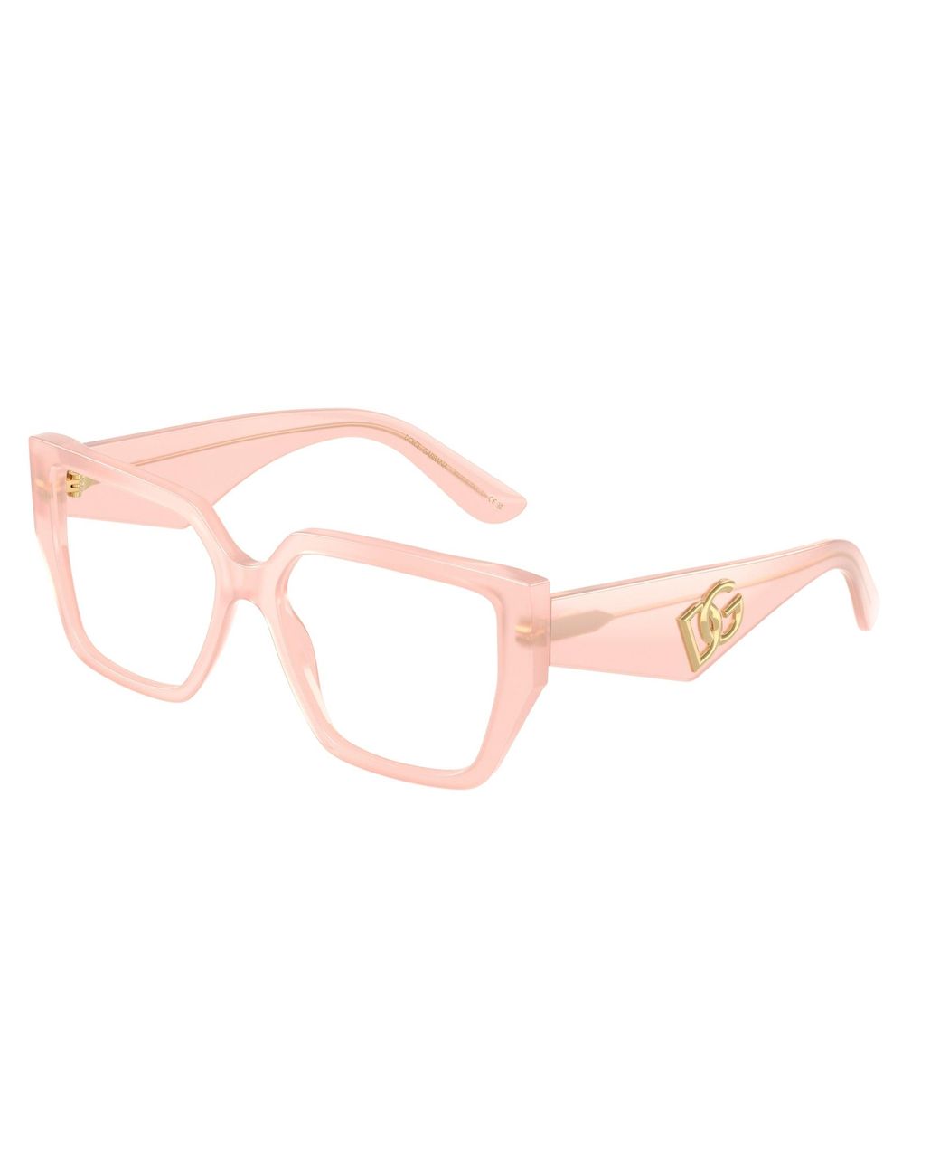 Dolce & Gabbana Black Dg3373 3384 Optical Frames Acetate Transparent Squared Normal