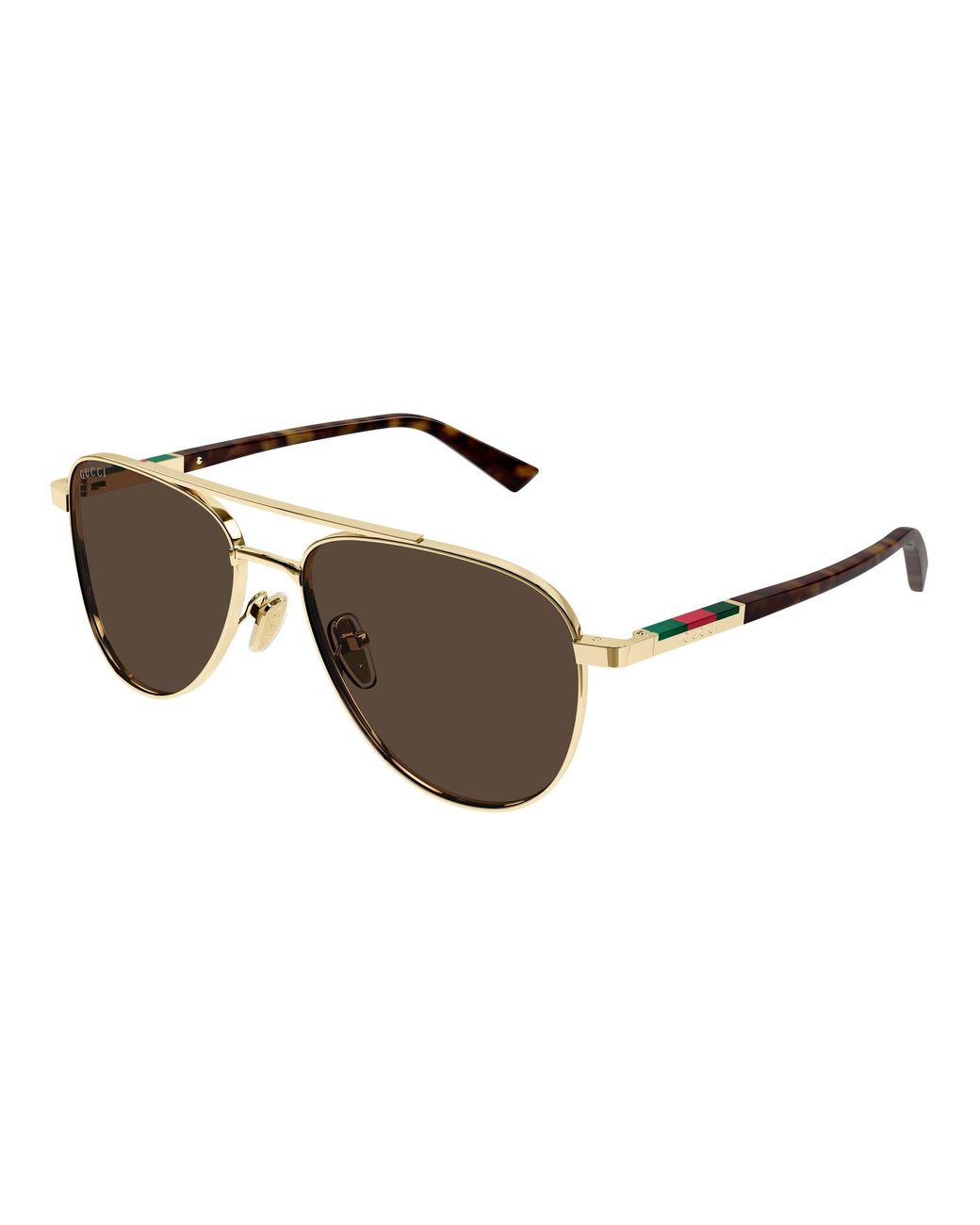 Gucci Black Gg1962S 002 Sunglasses Metal Pilot for men