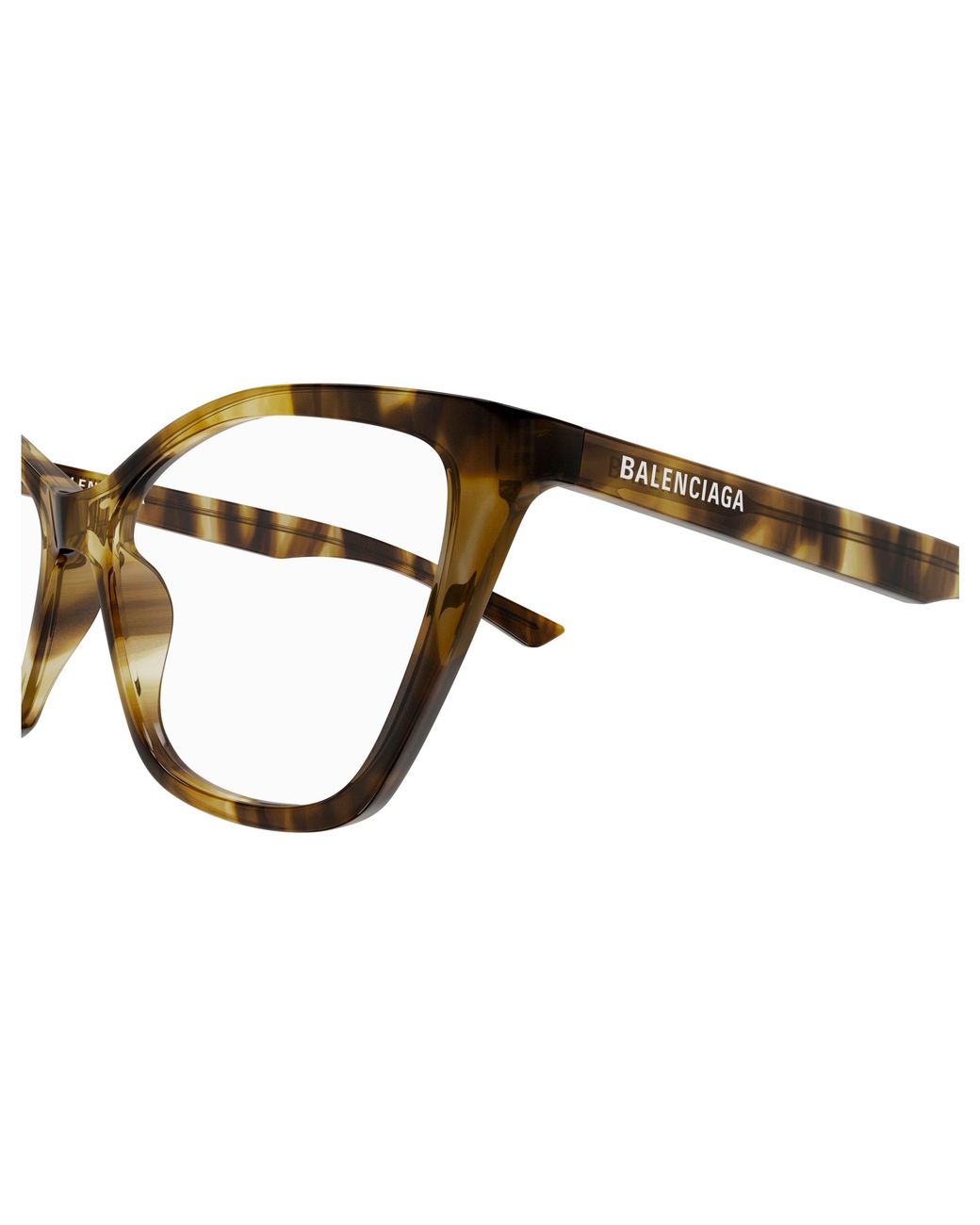 Balenciaga Black Bb0405O 003 Optical Frames Acetate Transparent Butterfly