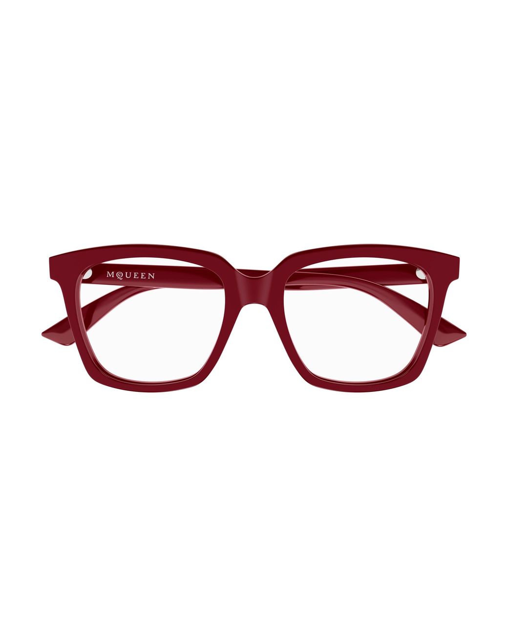 McQueen Black Am0513O 005 Optical Frames Acetate Transparent Cat Eye