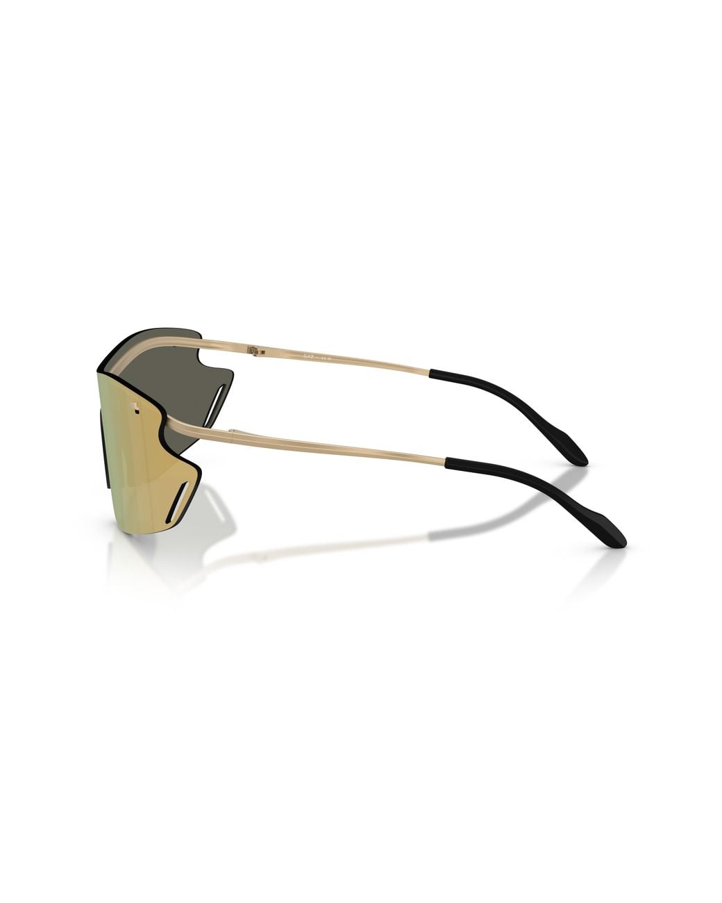 Moncler Black Q72001 30027P Sunglasses Metal Geometric Mirror for men