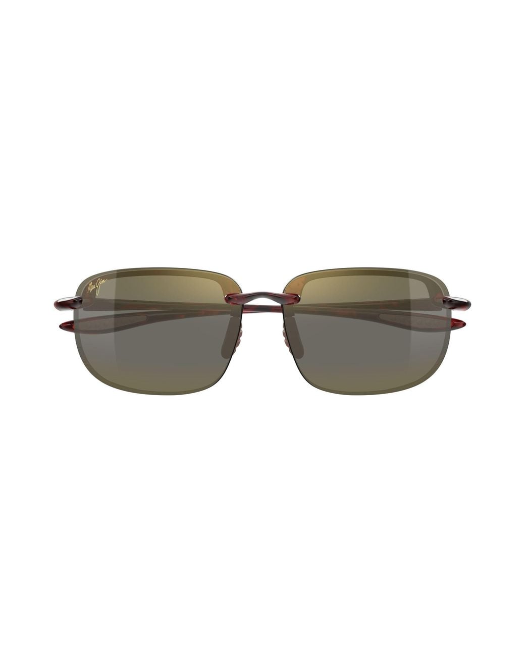 Maui Jim Black Mj0456S 004 Occhiali Da Sole Iniettato Bronzo Rotonda