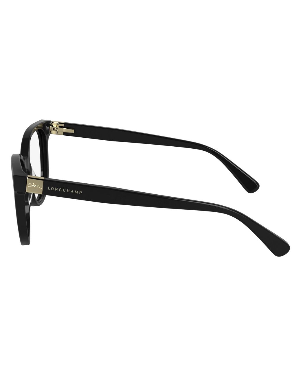 Longchamp Black Lo2756 001 Optical Frames Acetate Squared Normal