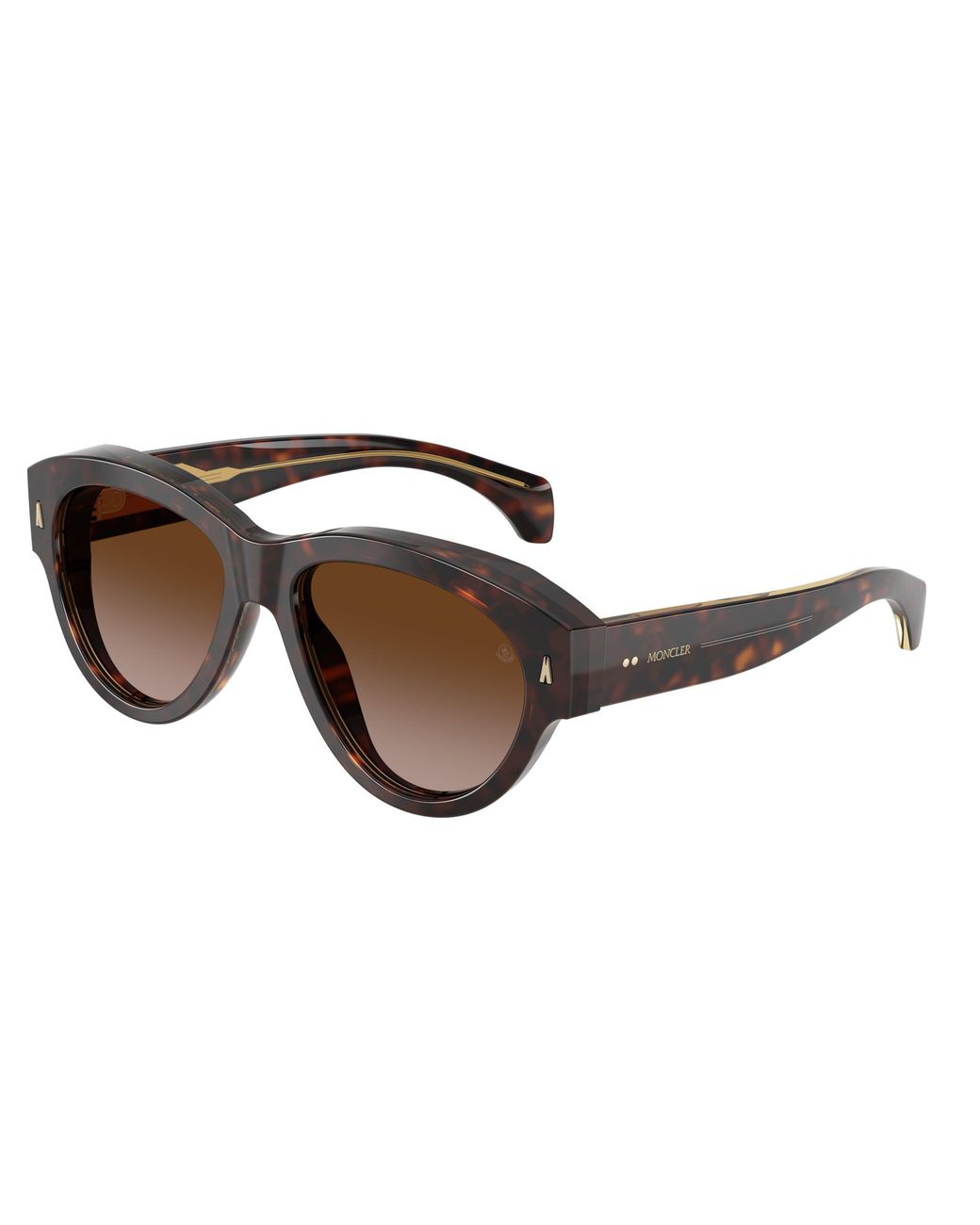 Moncler Black Me6016U Chicane 300213 Sunglasses Acetate Pilot Normal Nuanced